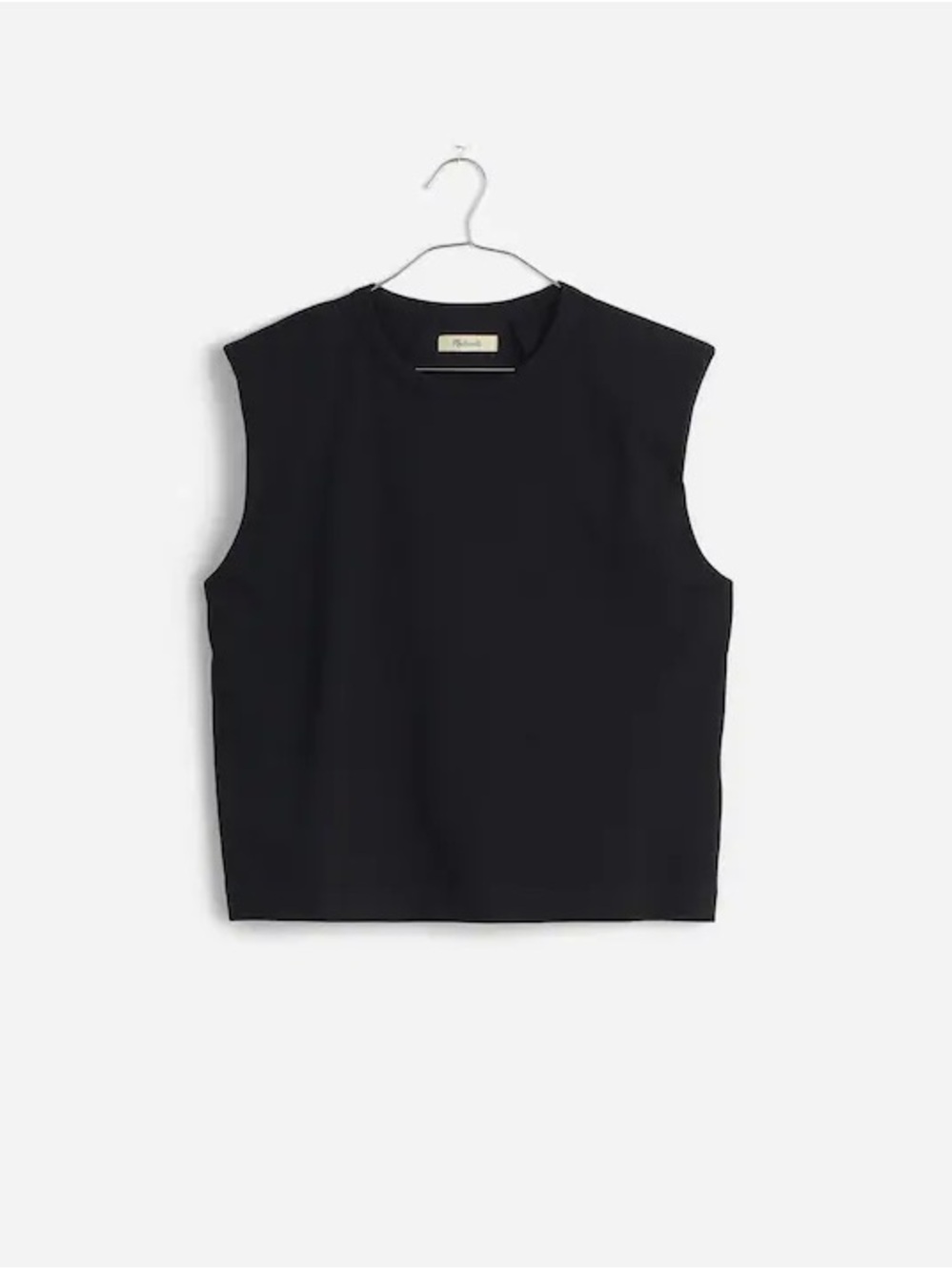 Madewell Structured Muscle Tee Black (XXS)